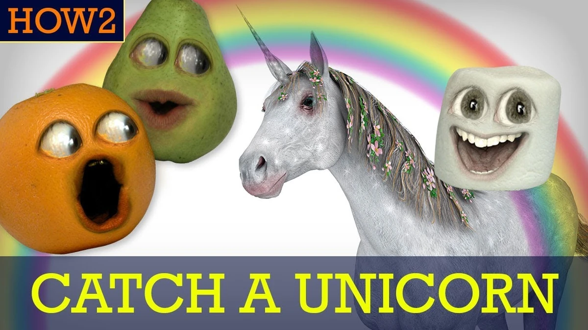 Annoying Orange HOW2 How to Catch a Unicorn! Annoying Orange Wiki