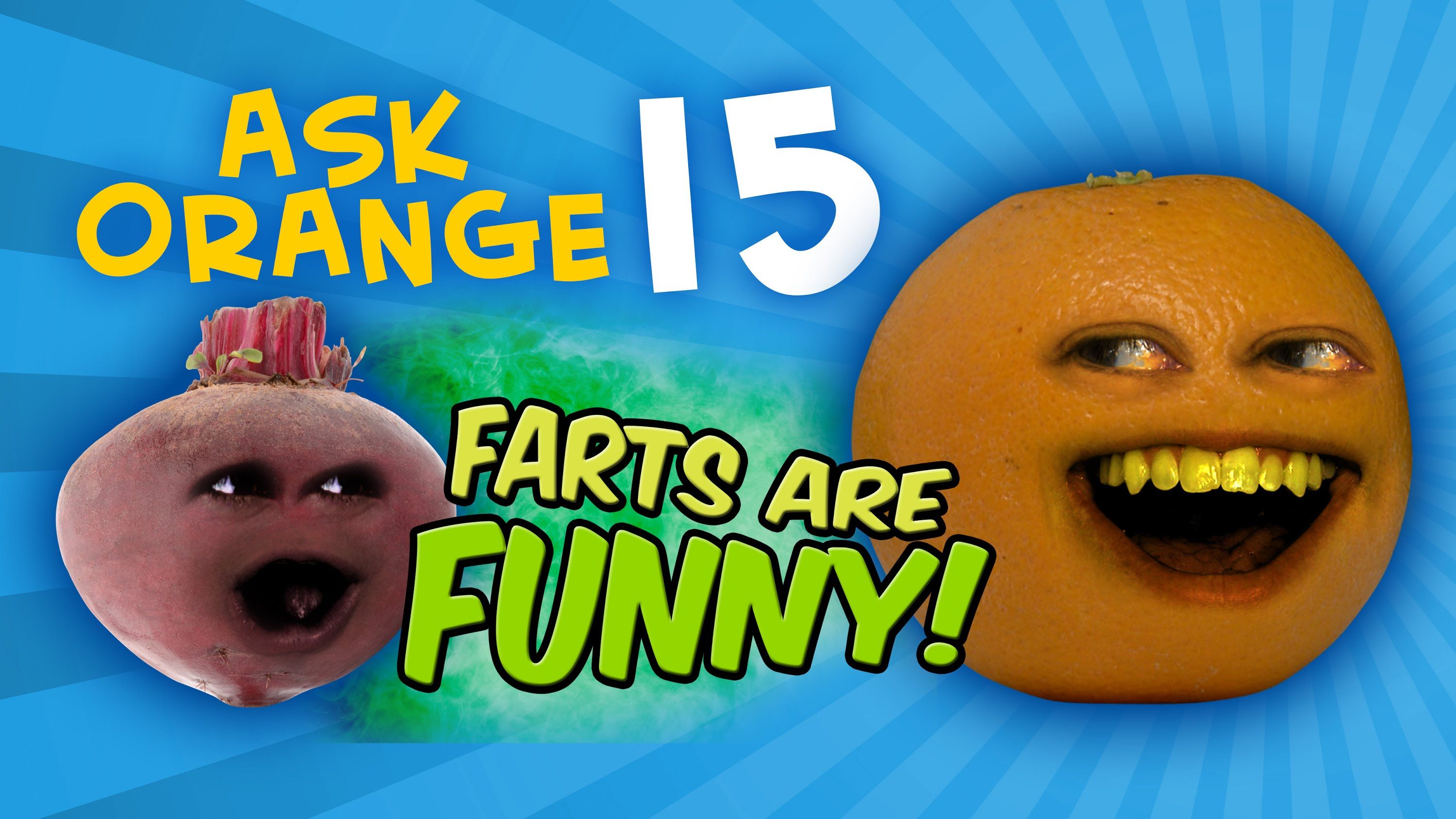Annoying top orange backpack