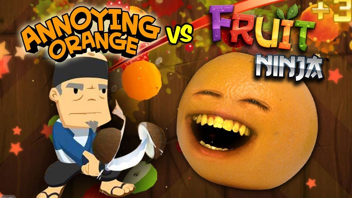 fruit ninja orange