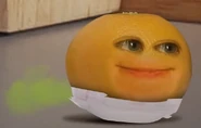 Baby Orange farting.