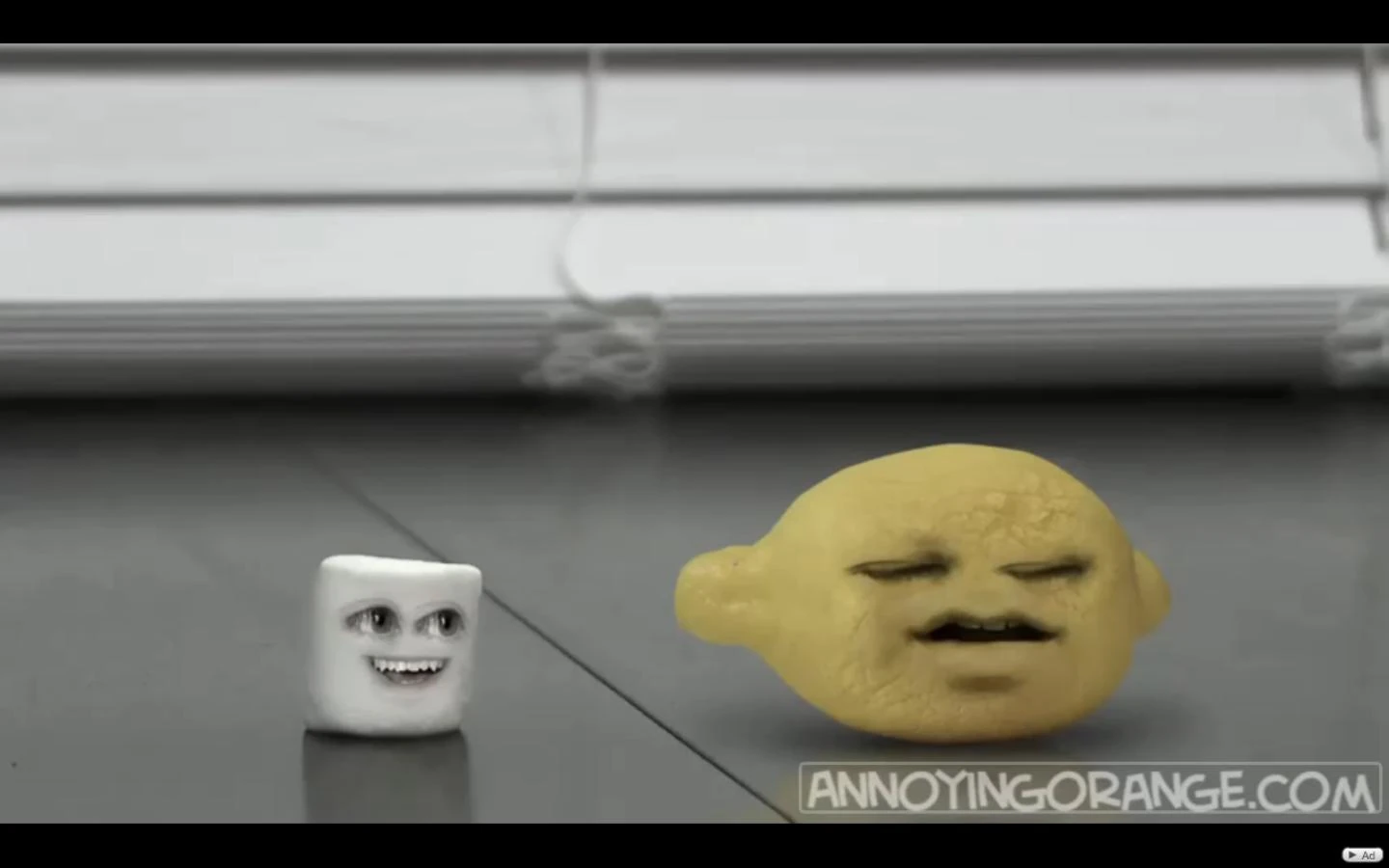 Annoying Orange Marshmallow Angry