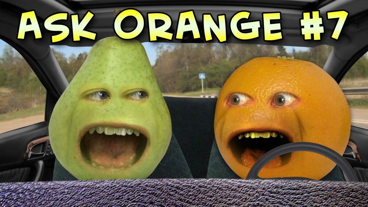 HAHAHAHAHAHAHAHA!  Annoying orange, Pumkin, Orange