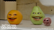 Midget apple and pear arguing about the timer in ask orange 3