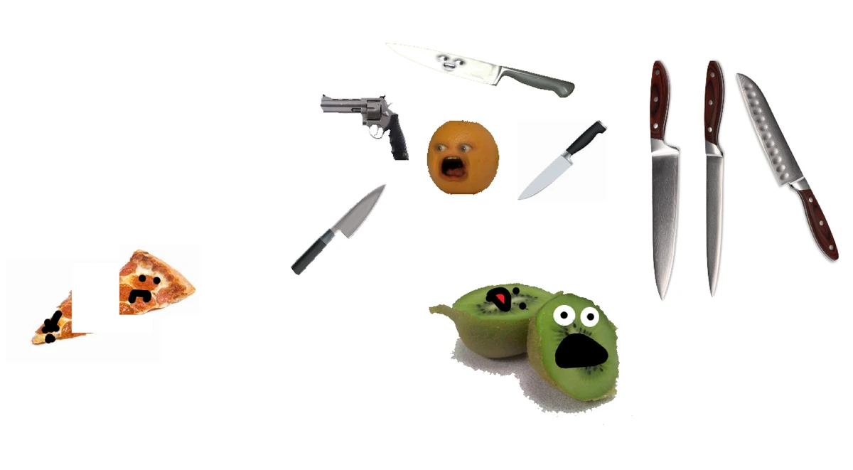 Annoying Orange KNIFE ATTACK! Annoying Orange Fanon Wiki Fandom