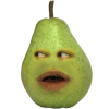 Pear in The High Fructose Adventures of Annoying Orange and the early episodes of Annoying Orange