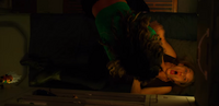 Michelle chokes Niko