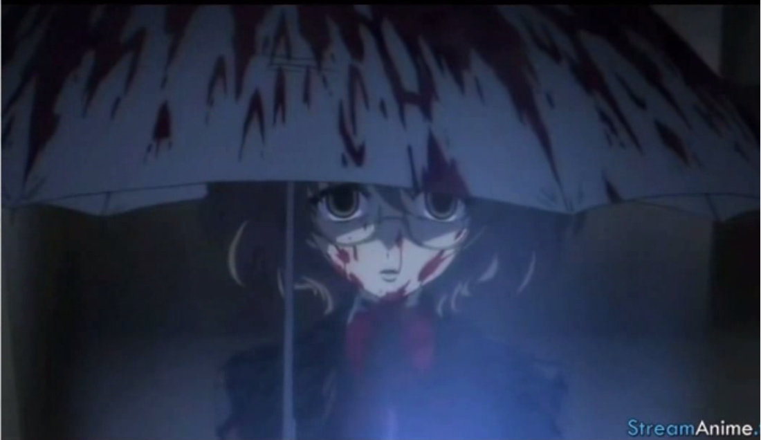 another anime umbrella death