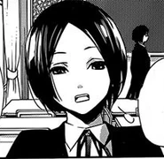 Ryōko talking to Reiko