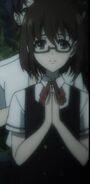 Reiko when she was a student in the 9th grade class 3