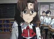 830px-Sachiko terrified face.jpg (62 KB) Sachiko's terrified expression as blood splatters on her.
