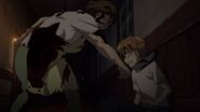 Keiko tries to kill Teshigawara