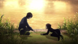 Kouichi offers to help Izumi.