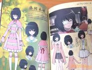 Misaki's profile in a magazine.