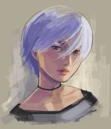 Grown up Ashley drawn by Taisuke Kanasaki in 2017