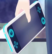 Ashley holding the DAS