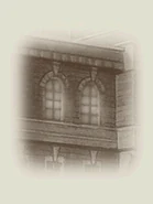 A suspicious light is on in the fourth floor windows (Chapter 5)