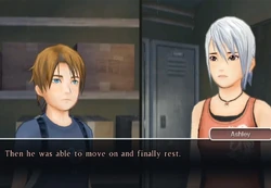 Ashley tells Matt that D was her first true friend.