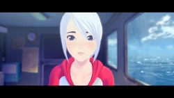 Ashley wakes up on the boat