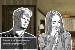 An example of Kyle's attitude.