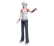 Render of Ashley's trophy model from Super Smash Bros. Brawl