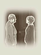 Frank Raver distracting Margaret Patrice (Chapter 9)