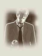 Kyle clenching his fist on the Scarlet Star (Chapter 10)