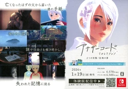 Promotional flyer/birthday card from Japan (Back)