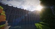 Germania Dam with shaders June 28, 2017