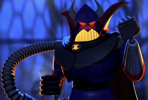 Zurg in Toy Story 2 - Fonts In Use