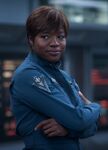 Major (Gwen) Anderson as she appears in Ender's Game (Film).