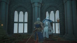 Ranni empfängt den Befleckten in ihrem Turm