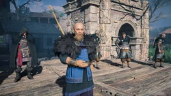 Avgos hält seine Rede