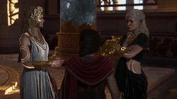 Persephone kann weder Kassandra noch Hekate vertrauen