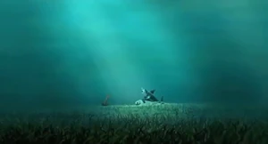 Shark Tale Lenny Mourning Frankie.jpg (113 KB) Lenny trauert wegen Frankies Tod.