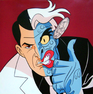 Two-Face in "Batman: The Animated Series", 1992 - Gezeichnet von Bruce W. Timm