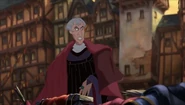 Frollo befreit sich aus den Trümmern.