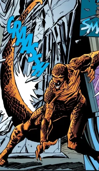 weiblicher Kupferkopf Batman