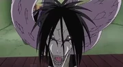 Orochimaru in seiner wahren Form der Großen Weißen Schlange