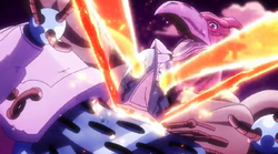 Richtspruch wird durch Magicians Red verwundet