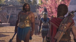 Der Höker sieht sich Gegenwehr ausgesetzt