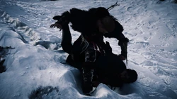 Ricsicge wird von Eivor erdolcht