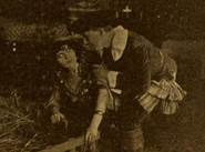 Frollo im inzwischen verschollenen Stummfilm "The Darling of Paris", 1917 - Dargestellt von Walter Law.