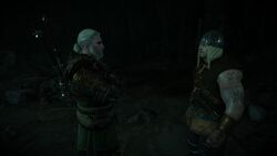 Morkvarg dankt Geralt