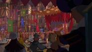 Frollo erwartet den Höhepunkt des Festes.