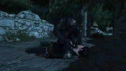 Dettlaff legt Syannas Leiche ab