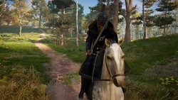 Eorforwine reitet durch ihr Territorium