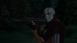 Deadshot stürmt Savages Anwesen