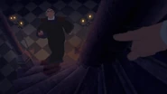 Der Erzdiakon verurteilt Frollo.