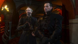 Dettlaff und Regis tauchen bei Orianna auf