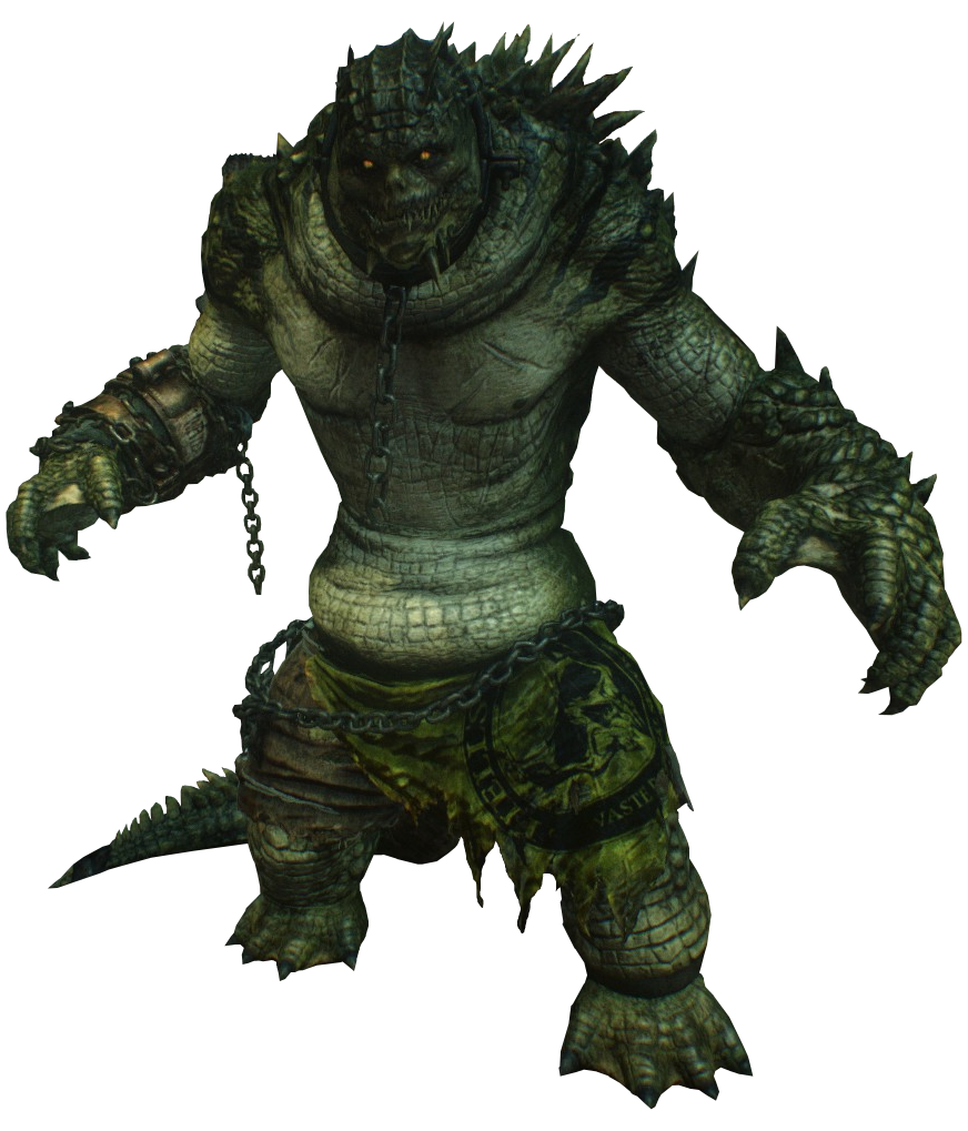 Arkham asylum croc top